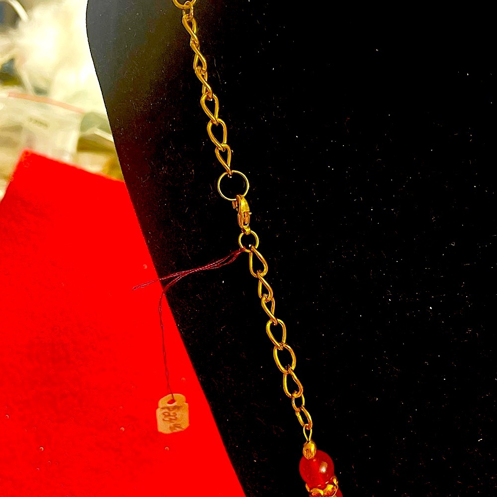 Genuine Beauty Red Ruby Gemstone Necklace. Matching Earrings to Come! Set!! - Picture 4 of 4